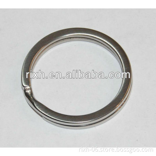 Titanium triangle split ring,titanium keyrings